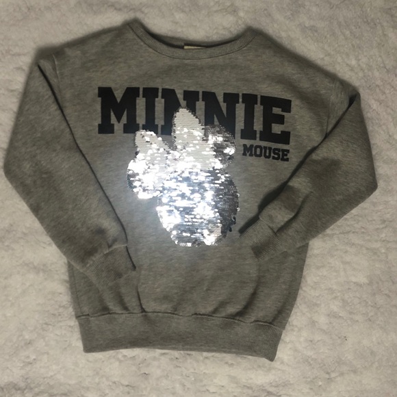 Flip Sequin Minnie Mouse SweatShirt - Picture 3 of 5